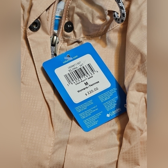 Columbia Women's Crown Point Jacket Pink Medium - Picture 4 of 4